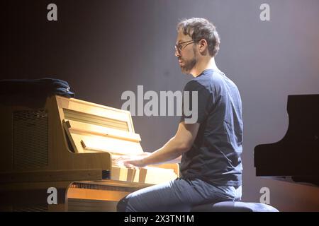 Yaron Herman pianiste et compositeur de jazz franco-israélien en concert au Festival Notes 1001 à Limoges. Limoges, haute-Vienne, Limousin, Nouvelle Aqui Banque D'Images