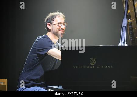 Yaron Herman pianiste et compositeur de jazz franco-israélien en concert au Festival Notes 1001 à Limoges. Limoges, haute-Vienne, Limousin, Nouvelle Aqui Banque D'Images