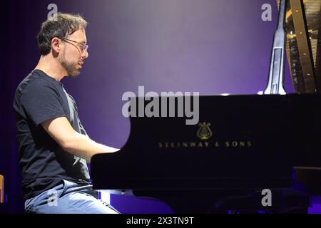 Yaron Herman pianiste et compositeur de jazz franco-israélien en concert au Festival Notes 1001 à Limoges. Limoges, haute-Vienne, Limousin, Nouvelle Aqui Banque D'Images