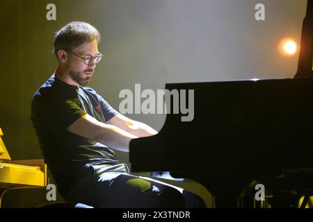 Yaron Herman pianiste et compositeur de jazz franco-israélien en concert au Festival Notes 1001 à Limoges. Limoges, haute-Vienne, Limousin, Nouvelle Aqui Banque D'Images