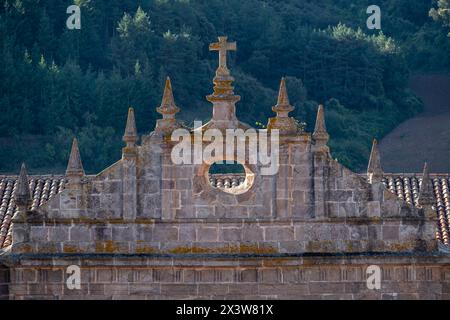 Real Monasterio de San Millán de Yuso, mandado construir en el año 1053 por el rey García Sánchez III de Navarra, San Millán de la Cogolla, la Rioja, Banque D'Images