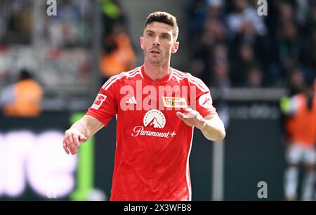 Bundesliga, Borussia Park Mönchengladbach : Borussia Mönchengladbach vs FC Union Berlin ; Robin Gosens (FCU) Banque D'Images