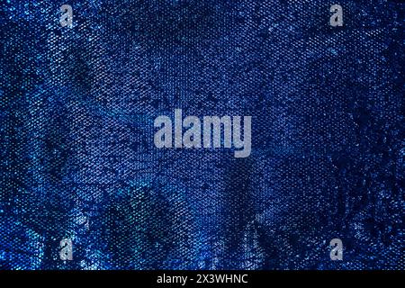 Beau grunge abstrait , fond bleu foncé décoratif, gros plan Banque D'Images