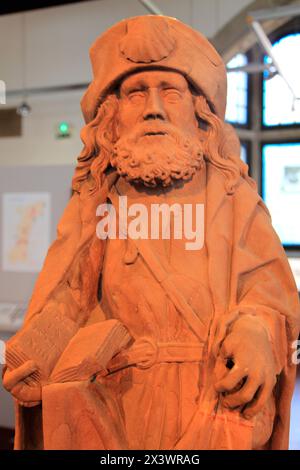 France, Grand-est, Bas Rhin (67) Alsace, Haguenau, musée historique, Saint Jacques Banque D'Images