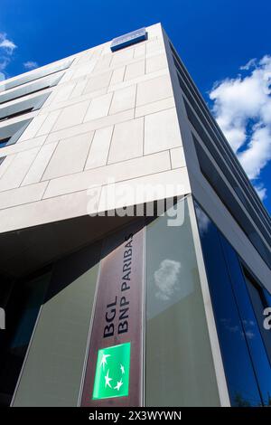 Europe, Luxembourg, ville de Luxembourg. BGL, PNB Paribas Banque D'Images