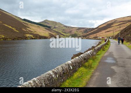 Réservoir Loganlee dans le parc régional Pentland Hills Banque D'Images