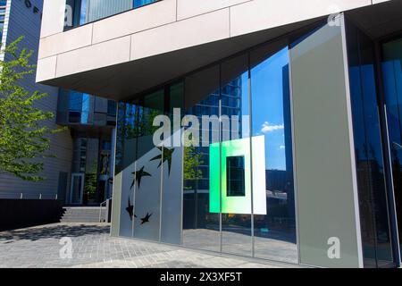 Europe, Luxembourg, ville de Luxembourg. BGL, PNB Paribas Banque D'Images