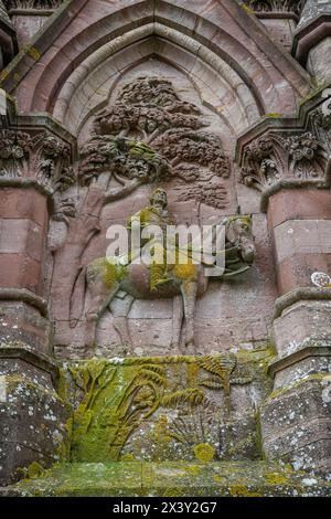 Sir Tatton Sykes Memorial Tower près de Sledmere dans l'East Riding du Yorkshire, Royaume-Uni Banque D'Images