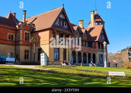 Palais Miramar, Donostia, San Sebastian, Gipuzkoa, Pays Basque, Espagne, Europe Banque D'Images