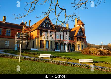 Palais Miramar, Donostia, San Sebastian, Gipuzkoa, Pays Basque, Espagne, Europe Banque D'Images