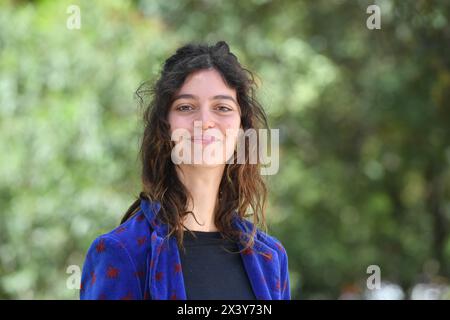 Rome, Italie. 29 avril 2024. Rome : Casa del Cinema. Le film photocall est trop bleu. Sur la photo : Martina Gatti crédit : Agence photo indépendante/Alamy Live News Banque D'Images