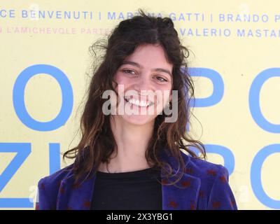 Rome, Italie. 29 avril 2024. Rome, Casa del Cinema, photocall pour le film 'Too Blue'. Sur la photo : Martina Gatti crédit : Agence photo indépendante/Alamy Live News Banque D'Images