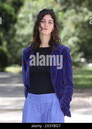 Rome, Italie. 29 avril 2024. Rome, Casa del Cinema, photocall pour le film 'Too Blue'. Sur la photo : Martina Gatti crédit : Agence photo indépendante/Alamy Live News Banque D'Images