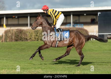 Troisième course à Wincanton, handicap Chase, jeudi 20 janvier 2022 Banque D'Images