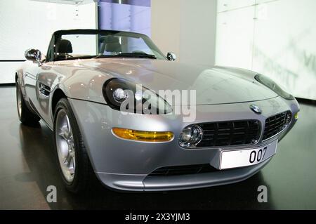 BMW Z3 Roadster, vu dans James Bond Goldeneye. Banque D'Images