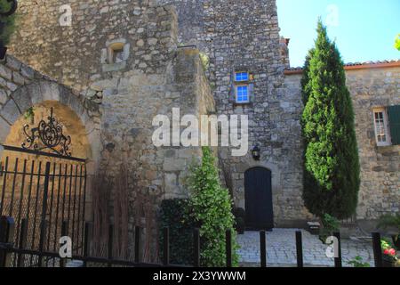 France, Auvergne Rhône Alpes, Drôme Department (26), la Garde Adhémar Banque D'Images