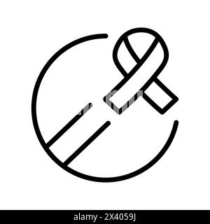 Icône noire de ligne antinéoplasique. Médicaments pour réduire les brûlures d'estomac. Signez pour la page Web, l'application mobile, le bouton, le logo. Bouton isolé de vecteur. Contour modifiable. Illustration de Vecteur