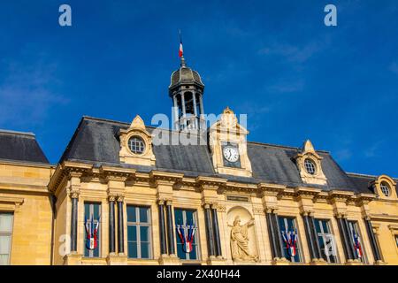 France, Grand est, aube, Troyes. Hôtel de ville Banque D'Images