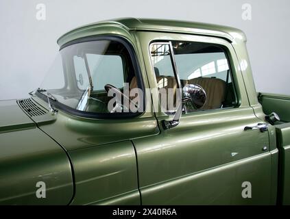 Ford F100 pick-up (1959) voiture ancienne, Europe Banque D'Images