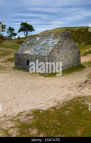 France, Manche, Cotentin. Blainville-sur-mer. Maison Vauban Banque D'Images