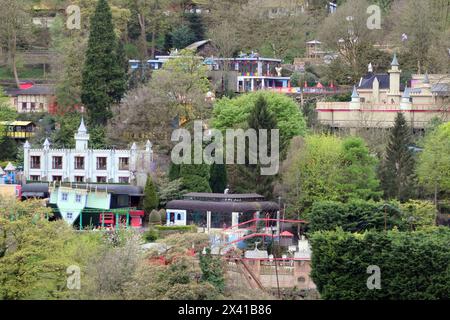 Parc d'attractions Gulliver's Kingdom à Matlock Bath, Derby England UK Banque D'Images