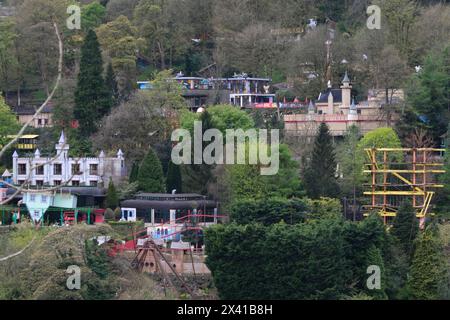 Parc d'attractions Gulliver's Kingdom à Matlock Bath, Derby England UK Banque D'Images