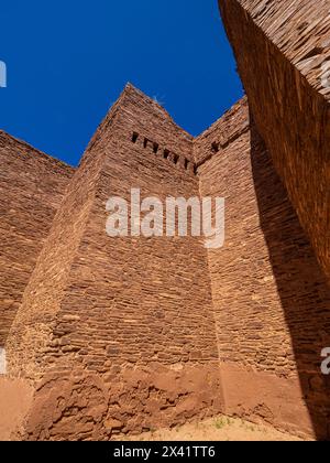 Ruines de Quarai, Salinas Pueblo missions National Monument, Punta del Agua, Nouveau-Mexique. Banque D'Images