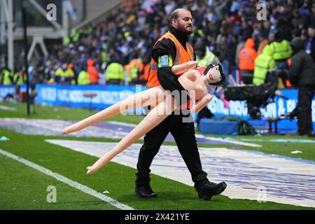 Deepdale, Preston le lundi 29 avril 2024. Lors du match du Sky Bet Championship entre Preston North End et Leicester City à Deepdale, Preston le lundi 29 avril 2024. (Photo : James Holyoak | mi News) crédit : MI News & Sport /Alamy Live News Banque D'Images