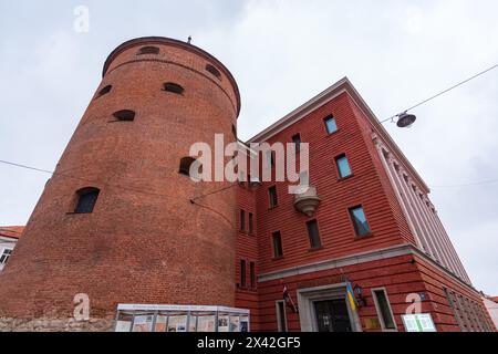 La Tour de Poudre à Riga, Lettonie Banque D'Images