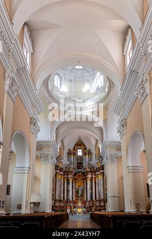 Église Saint-Casimir, Vilnius, Lituanie Banque D'Images