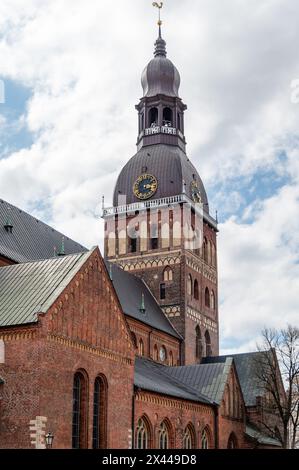 Cathédrale de Riga, Riga, Lettonie Banque D'Images