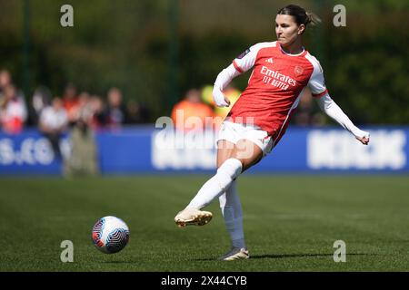 Everton FC v Arsenal FC Barclays Womens Super League WALTON HALL PARK STADIUM, ANGLETERRE - 28 avril 2024 Steph Catley lors du match de Super League féminine Barclays entre Everton FC et Arsenal FC au Walton Hall Park Stadium le 28 avril 2024 à Liverpool Angleterre. (Photo Alan Edwards) Banque D'Images