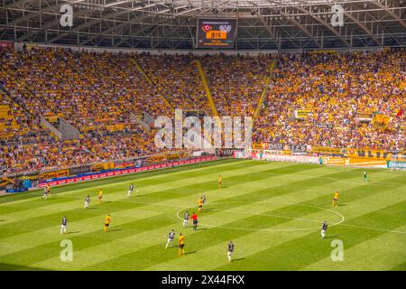 Gluecksgas-Stadion, stade de football Dynamo Dresde, Dresde, Saxe, Allemagne Banque D'Images