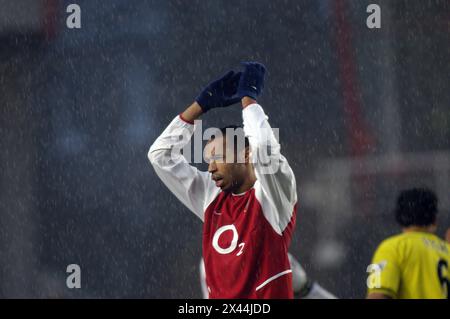 Pic montre : Arsenal v Charlton 2004 pic gavin rodgers/pixel8000 Banque D'Images