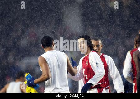 Pic montre : Arsenal v Charlton 2004 pic gavin rodgers/pixel8000 Banque D'Images