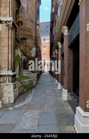 ruelle saint-michel à cornhill londres angleterre Banque D'Images