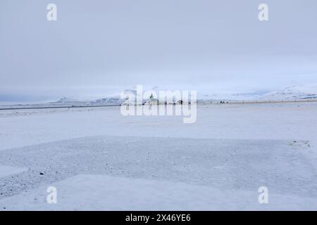 Fáskrúðarbakki à Snaefellsnes, Islande Banque D'Images