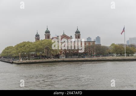 New York, États-Unis. 30 avril 2024. Musée de l'Immigration à New York aux États-Unis le 30 avril 2024. Crédit : Brazil photo Press/Alamy Live News Banque D'Images