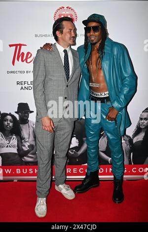 LONDRES, ANGLETERRE - AVRIL 30 : MC Bushkins et ses invités assistent à la soirée d'ouverture de « The Story So Far » au Genesis Cinema | Mile End, Londres, Royaume-Uni. Crédit : Voir Li/Picture Capital/Alamy Live News Banque D'Images