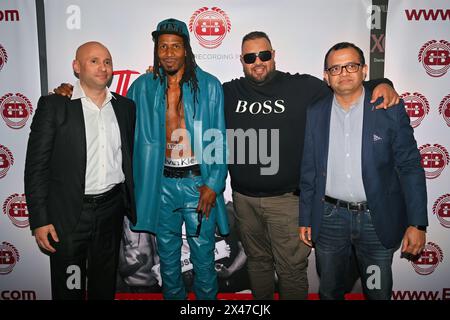 LONDRES, ANGLETERRE - AVRIL 30 : MC Bushkins et ses invités assistent à la soirée d'ouverture de « The Story So Far » au Genesis Cinema | Mile End, Londres, Royaume-Uni. Crédit : Voir Li/Picture Capital/Alamy Live News Banque D'Images