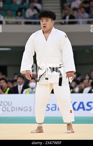 Nippon Budokan, Tokyo, Japon. 29 avril 2024. Tetta Hamada, 29 AVRIL 2024 - Judo : Championnats japonais de judo au Nippon Budokan, Tokyo, Japon. Crédit : MATSUO. K/AFLO SPORT/Alamy Live News Banque D'Images