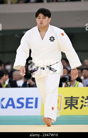 Nippon Budokan, Tokyo, Japon. 29 avril 2024., 29 AVRIL 2024 - Judo : tous les championnats japonais de judo au Nippon Budokan, Tokyo, Japon. Crédit : MATSUO. K/AFLO SPORT/Alamy Live News Banque D'Images