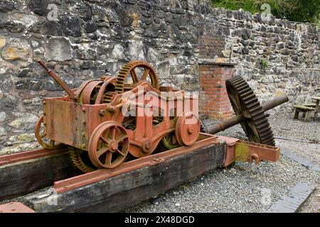 Équipement d'usine de génie historique à l'Ironbridge gorge Museum Trust à Coalbrookdale Banque D'Images