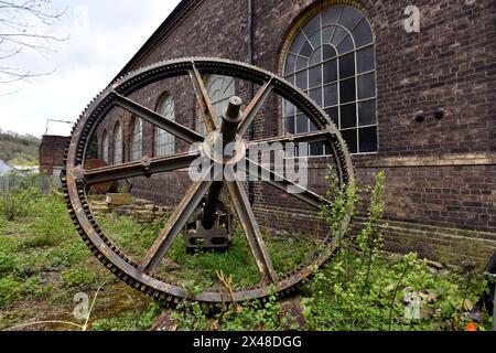 Équipement d'usine de génie historique à l'Ironbridge gorge Museum Trust à Coalbrookdale Banque D'Images