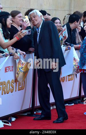 Jay Leno BEI der Premiere des Netflix-films Unfrosted im Egyptian Theater. Los Angeles,30.04.2024 *** Jay Leno à la première du film Netflix UnFrosted au Théâtre égyptien de Los Angeles,30 04 2024 Foto:xD.xStarbuckx/xFuturexImagex UnFrosted 4571 Banque D'Images