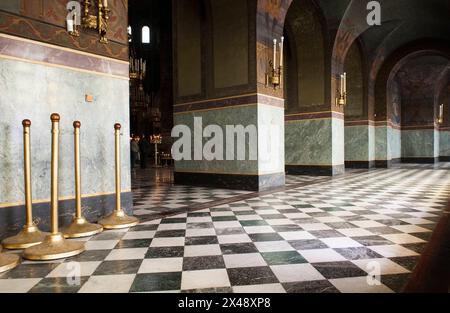 Cathédrale Alexander Nevski intérieur de la cathédrale Alexander Nevski centre ville Sofia, Bulgarie. Sofia Alexander Nevski plein Sofia Oblast Bulgarie Copyright : xGuidoxKoppesx Banque D'Images