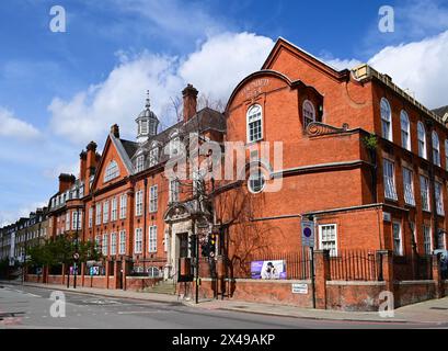 Working Men's College, Crowndale Road, Camden, Londres, Angleterre, ROYAUME-UNI Banque D'Images