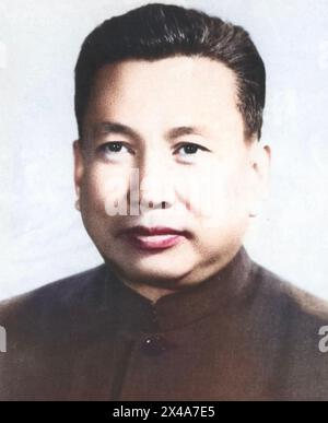 POL POT (1925-1998) dictateur communiste cambodgien vers 1965 Banque D'Images