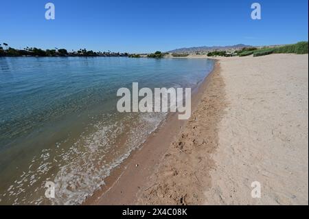 Big Bend of the Colorado State Recreation Area dans le Nevada. Banque D'Images