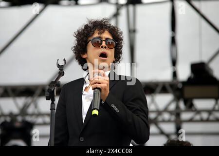 Taranto, Italie. 01 mai 2024. Selton. Pendant le Concerto Primo Maggio a Taranto, concert de musique à Tarente, Italie, 01 mai 2024 crédit : Agence photo indépendante/Alamy Live News Banque D'Images